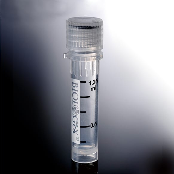 2.0ml Sterile Self-standing Cryovial w/Writing Patch