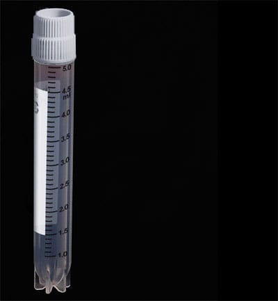 5.0ml Sterile Cryogenic External Thread Vials