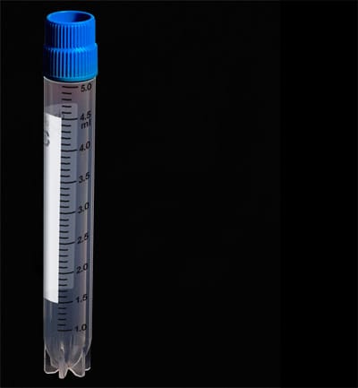 5.0ml Sterile Cryogenic External Thread Vials