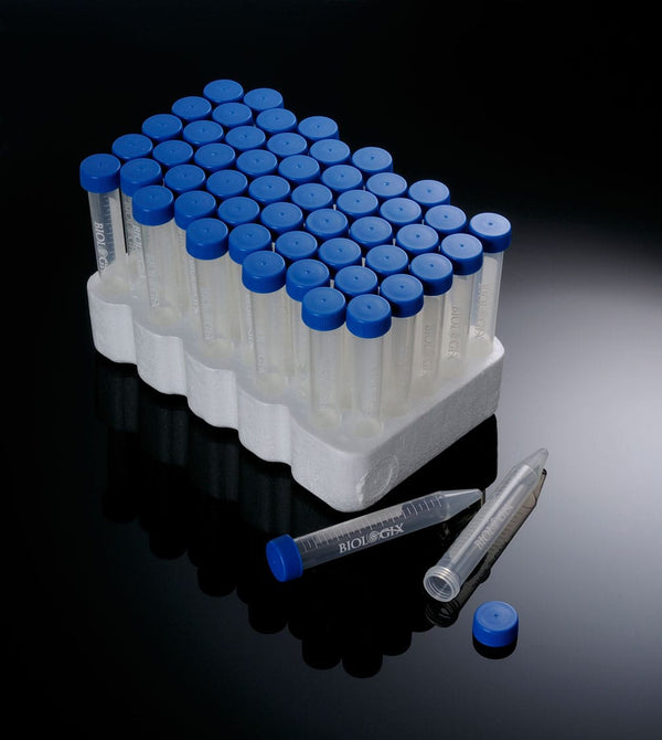 Centrifuge Tubes with Flat  Cap 15ml  sterile (Racked)