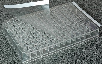 BrandTech Self-Adhesive Sealing Films for PCR Plates (100 sheets)